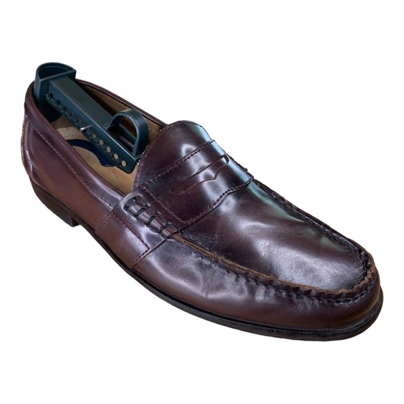 Nunn Bush Leather Penny Loafers Mens Size 9.5 Dark Brown Penny Loafers - Picture 5 of 9